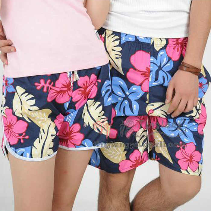HOT Swimwear beach pants shorts lovers beach pants stk-104 free shipping