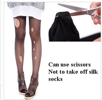 HOT wholesale/Arbitrary cut Not to take off silk fancy silk stockings/Thin Velvet Tights Leggings/(min order is $20)