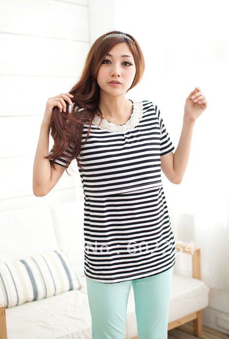 Hot wholesale Free shipping Fashion soft and comfortable maternity tops