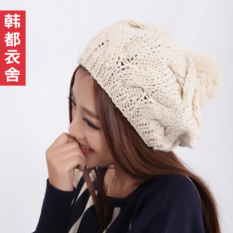 HSTYLE 2012 fashion wool knitted hat ke1045 free shipping