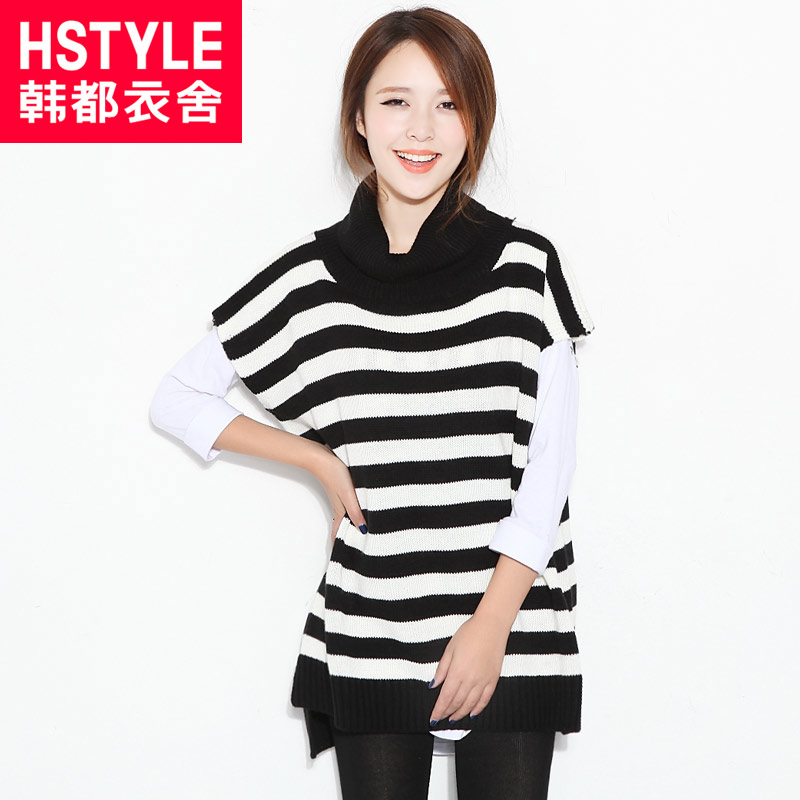 HSTYLE 2013 spring sleeveless loose sweater gs2810 1011