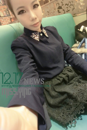 Hyraxes shop 2012 basic shirt trend all-match collar shirt