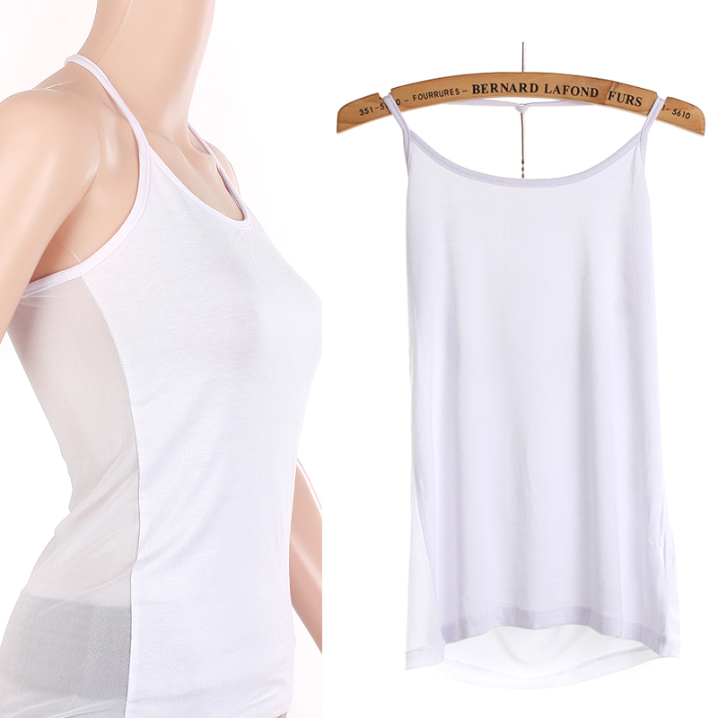 I147 spring and summer gauze chain back paragraph diamond tube top tube top basic small vest