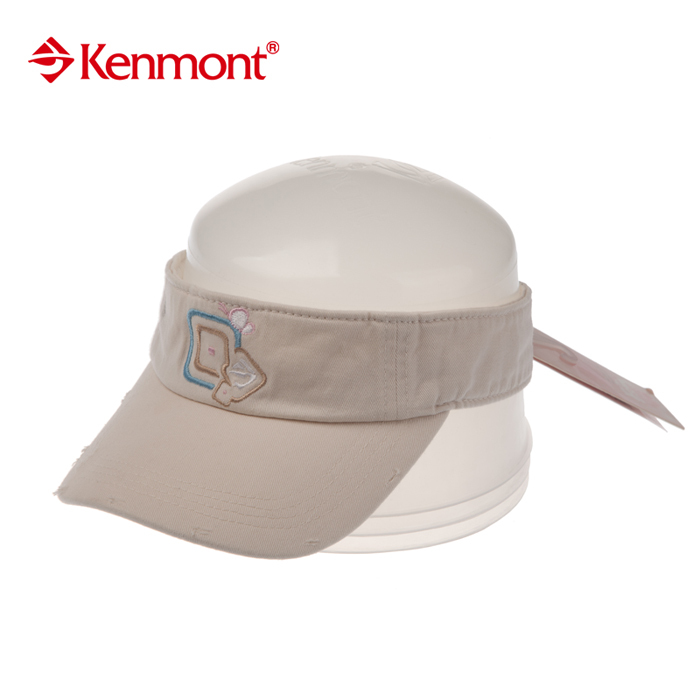 Icepoint kenmont spring and summer crownless visor cap distrressed retro km-0135 finishing