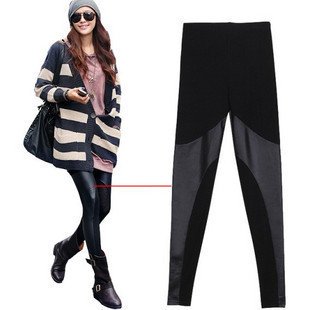 Imitating Leather Leggings, Fashion tight Leggings