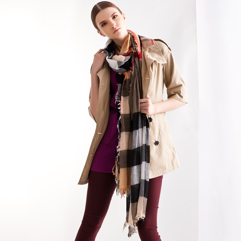 In Stock Clothing  autumn new arrival fashion slim women's cardigan trench outerwear plus size