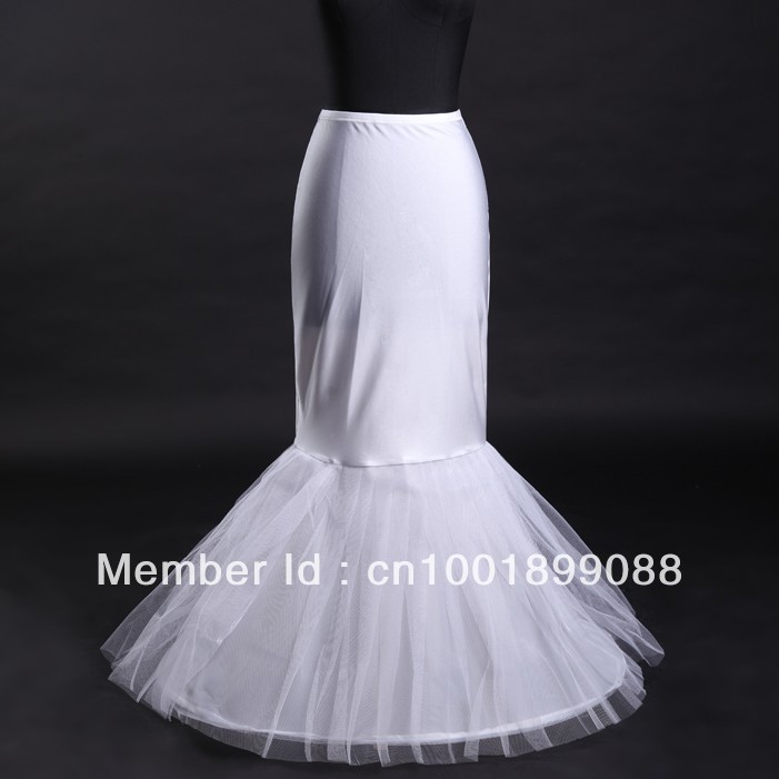 In Stock High Quality Elastic Wedding Dress Trumpet Mermaid Petticoat