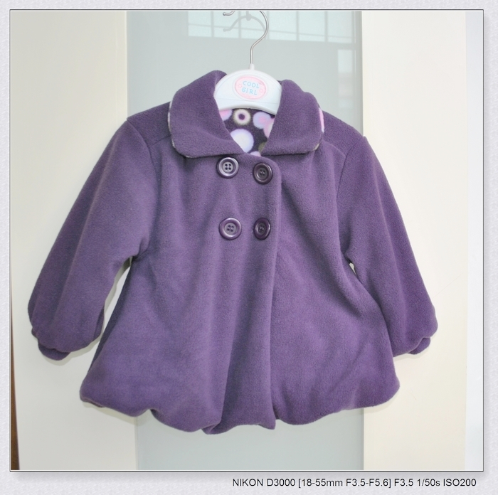 Infant trench outerwear eco-friendly