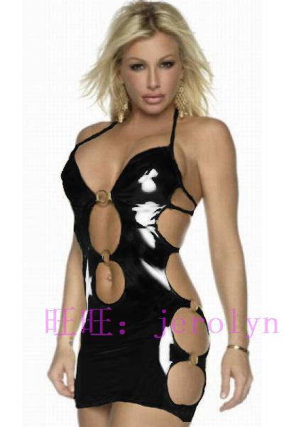 Interdiffused queen leather skirt one piece leather clothing straitest lutun racerback leather beauty care underwear