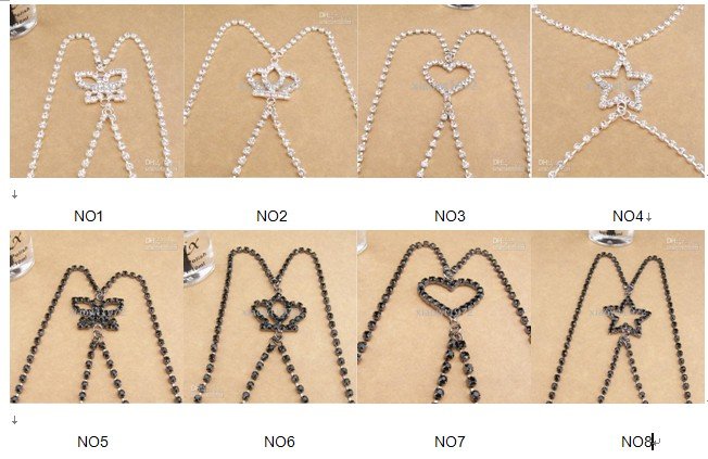 Intimates Accessories Sexy crystal metal bra belt strap Bras accessories 30pcs/lot mix order free shiping