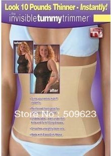 Invisible Tummy Trimmer as seen as on tv  New Slimming Belt Waist trimmer,lim & Lift Body Shapes wear Thinner free shipping