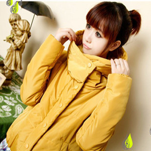 Involucres design short outerwear cotton-padded jacket casual mandoo short wadded jacket