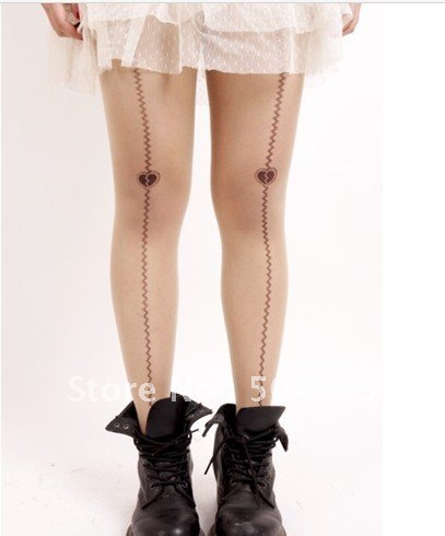 IRIS Knitting LG-050 Free Shipping,NEW Fashion Women Tattoo Leggings,Hand Printed Stockings/Tights,Ladies Pantyhose