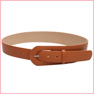 Irregular wide belt genuine leather strap pin buckle cummerbund belt decoration women's cummerbund p0085