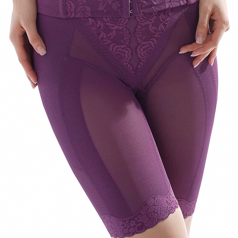 Isn't split body shaping pants butt-lifting slim waist stovepipe plastic pants c211