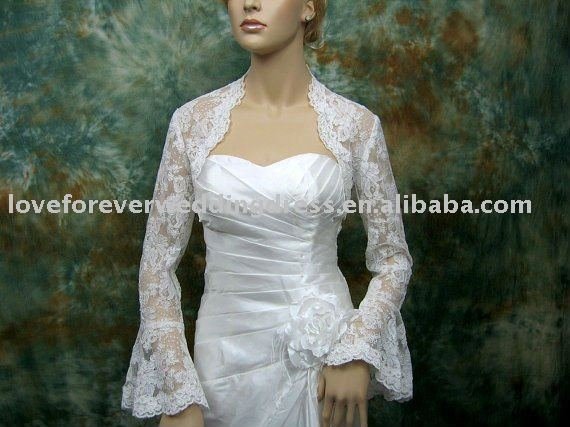 Ivory Lace Wedding Bolero Custom Made Retail Wholesale