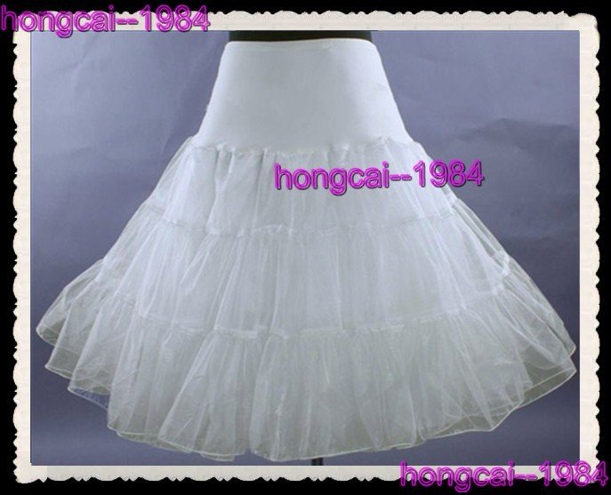 ivory Retro Underskirt Swing Vintage Petticoat Fancy Net Skir  US Size :6-14