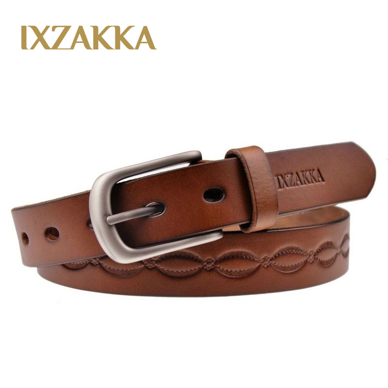 Ixzakka women's strap women's belt the first layer of leather genuine leather genuine leather belt