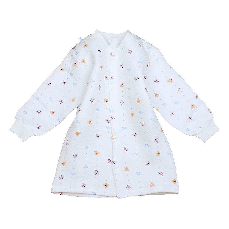 J 2012 autumn and winter male female child 100% cotton thermal robe baby lounge 0330