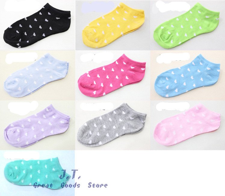 [J.T.] [Autum]-Free shipping-150pair/lot-Cotton Female sock slippers-MIx color-JT10M