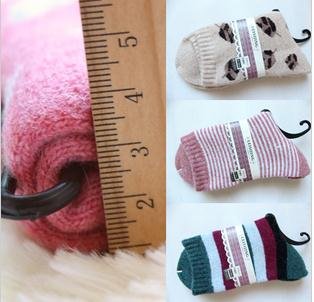 [J.T.]Watch!Free shipping-2pair/lot-Cotton+Rabbit Wool women's socks- New winter 2012 JT55M