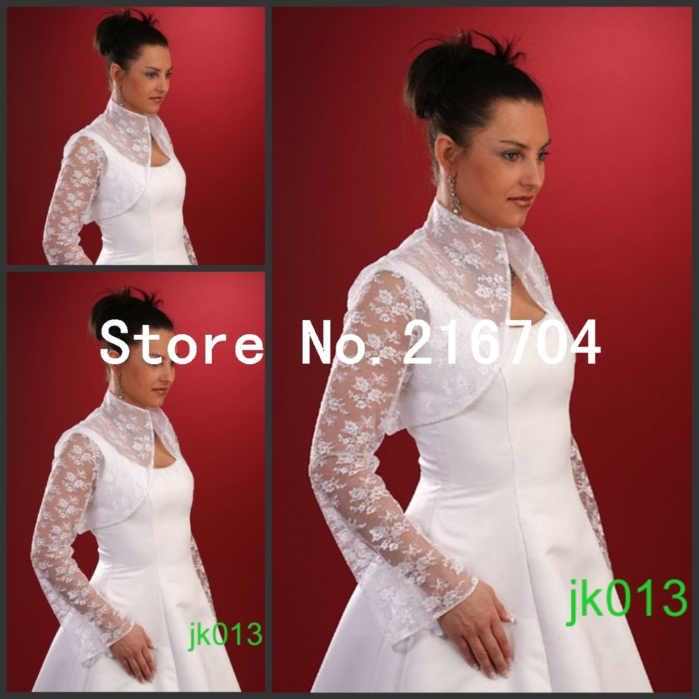 JAC028 Lace Wedding Bridal Jacket