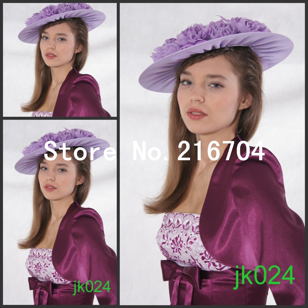 JAC038 Good Quality Sleeves Affordable Short Wedding Bridal Jackets