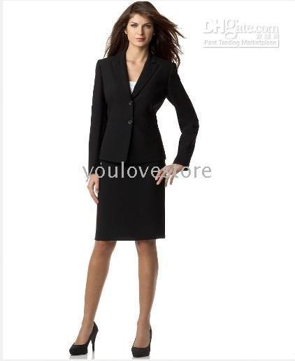 Jacket & Skirt , Women Office Skirt Suit, Women Business Suit Suit, Modern Classic