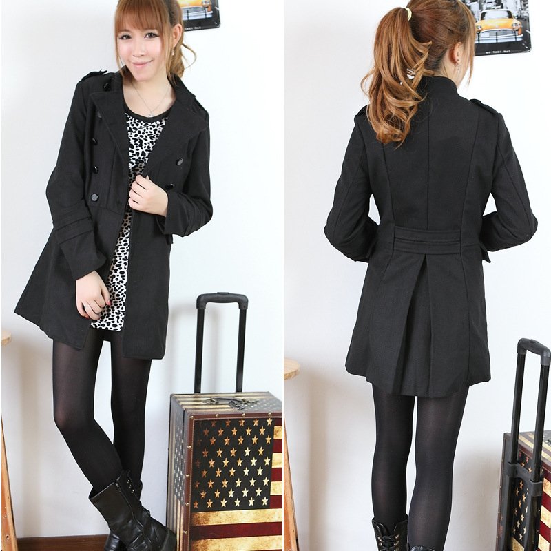 Jackets Outerwear Coats women blouse 2 colors 203896 Free Shipping
