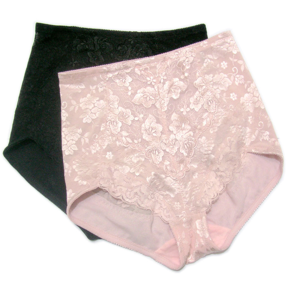 Jacquard breathable women's gauze high waist abdomen drawing butt-lifting pants body shaping panties postpartum corset slimming