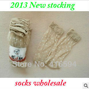 Jacquard Crystal  women's stockings short stocking socks  wholesale ladies' stockings socks summer free shipping