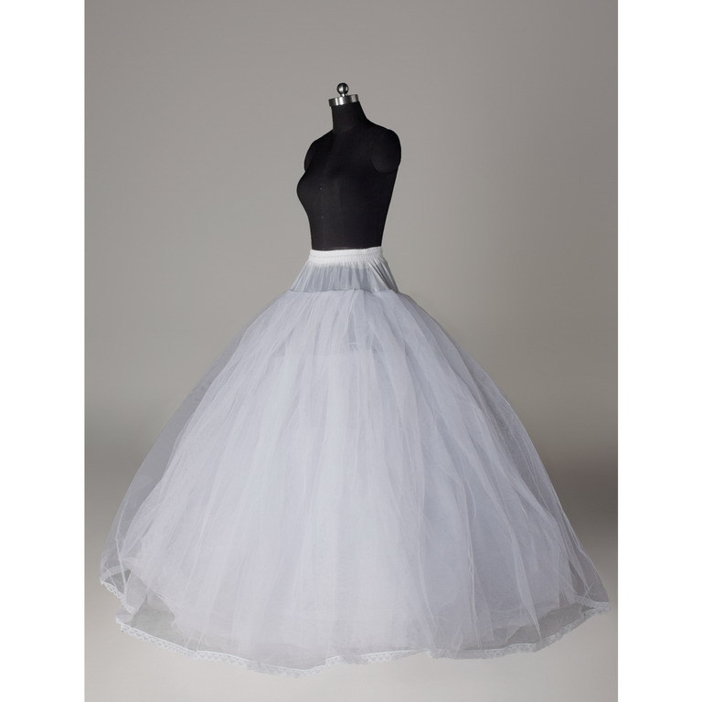 Jade boutique wedding formal dress skirt pannier slip gauze train pannier 9021