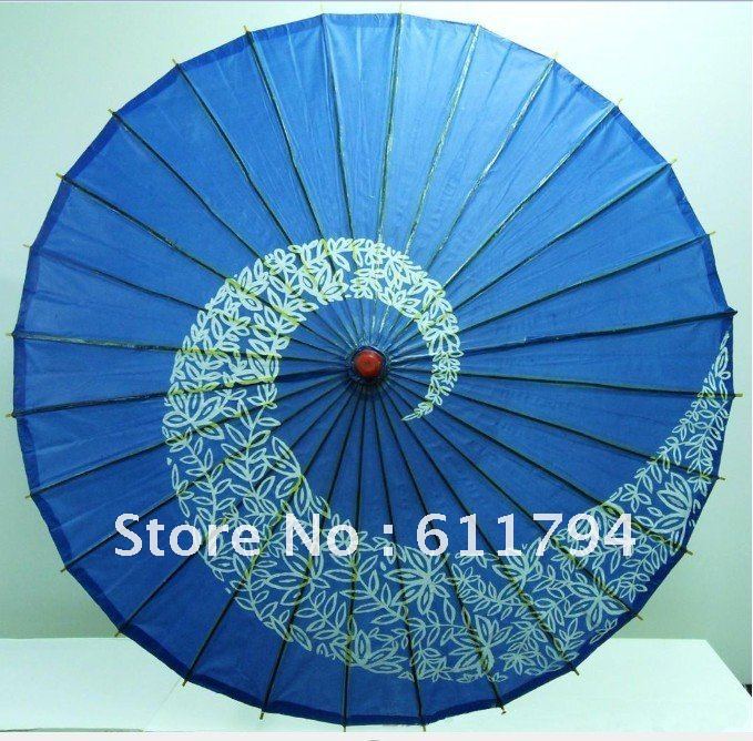 Japanese Chinese Oriental Party Paper Bamboo Parasol Kasa Umbrella Decoration