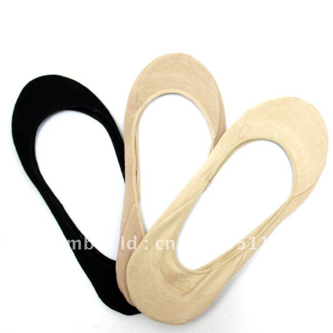 Japanese& korea koreawoman ankle socks terylene/cotton 3colours Non-slip Invisible