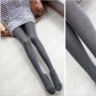 Japanese original single spring duplex black love little butterfly pantyhose significantly stovepipe stockings