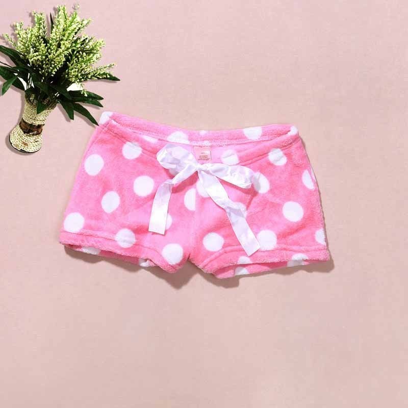 Japanese style sweet woolen shorts d434a - plus size