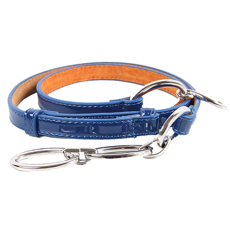 Japanned leather adjustable hasp thin belt decoration belt women's thin belt belly chain belt female