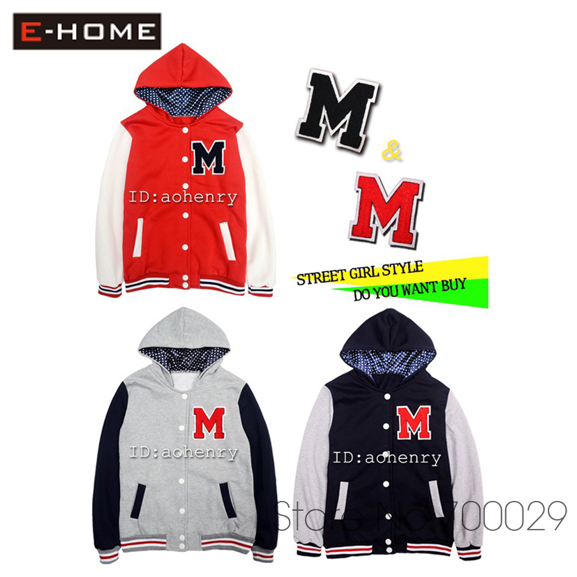 Jk vivi casual hiphop street coat, autumn and winter clothes, with a hood fleece baseball long-sleeve female outerwear-WHB-B38