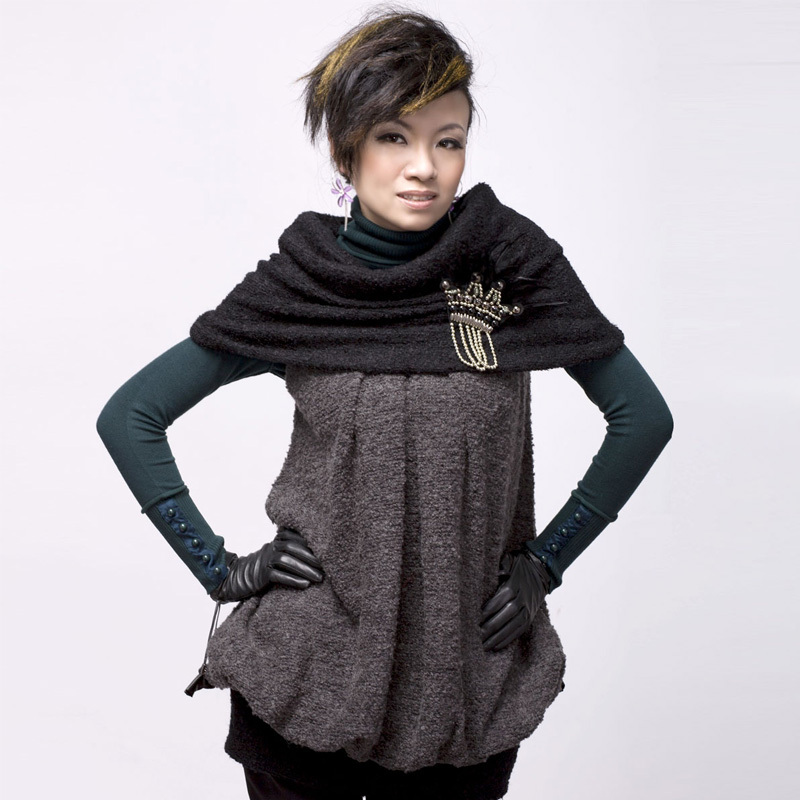 Joinus classic thirdly magicaf loose sweater outerwear knitted sweater