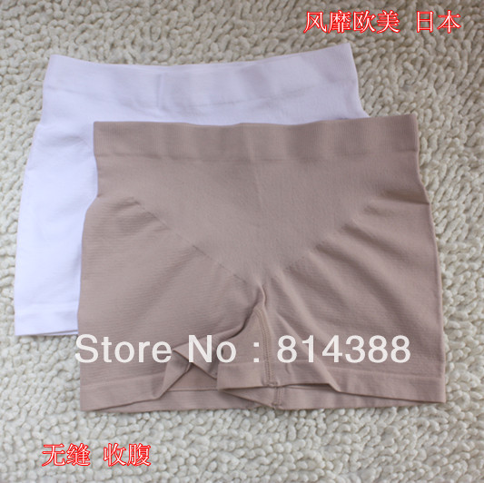 Jolinesse perfect abdomen drawing female boxer panties basic safety pants free shipping