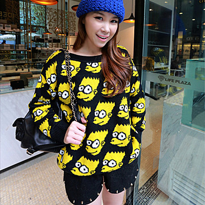 Js sweater HARAJUKU sweater pullover sweater double layer free shipping