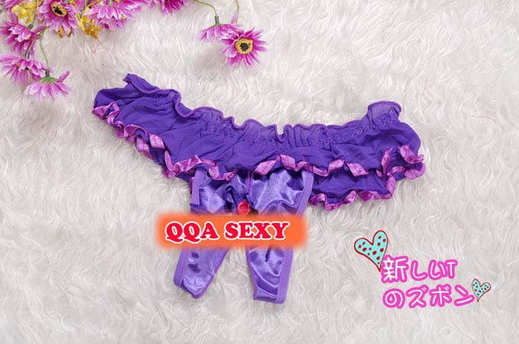 JS3543 Wholesale - sexy pants, Butterfly transparent sexy underwear lace women's t-shaped pants nightclothes sexy Lingerie