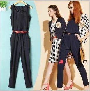 jumpsuit women 2013 rompers womens jumpsuit one piece jumpsuit for women free shipping