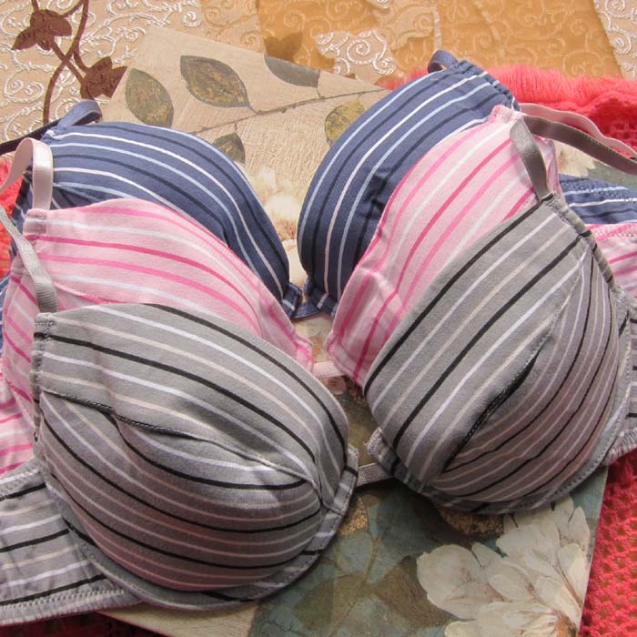 Just my q2 luck stripe thin sponge belt bra insert 65a70ac75bc80abc85bc