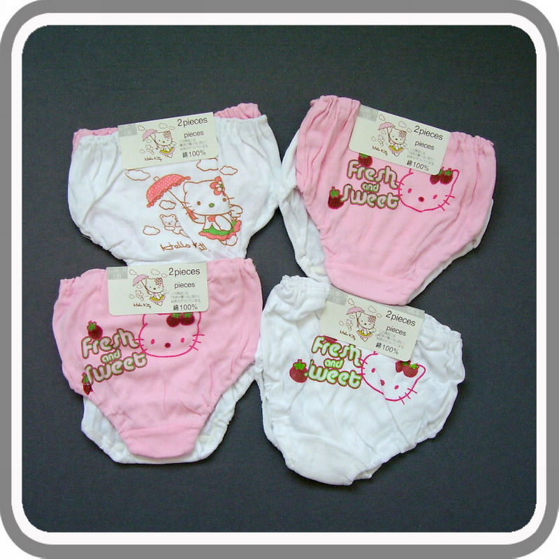 K-034 hello kt female child panties briefs bread pants