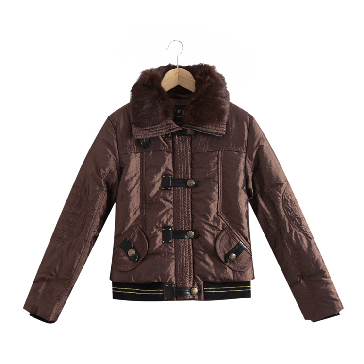 K-83 2012 winter embroidery rabbit fur 90 goatswool thermal down coat - 0.85 , Free Shipping