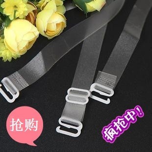 K100 bra shoulder strap invisible shoulder strap female silica gel invisible spaghetti strap pectoral girdle transparent tape