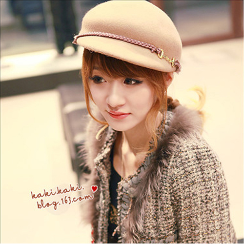 Kakweiwe ayomi ausk hot-selling fur wool outerwear overcoat