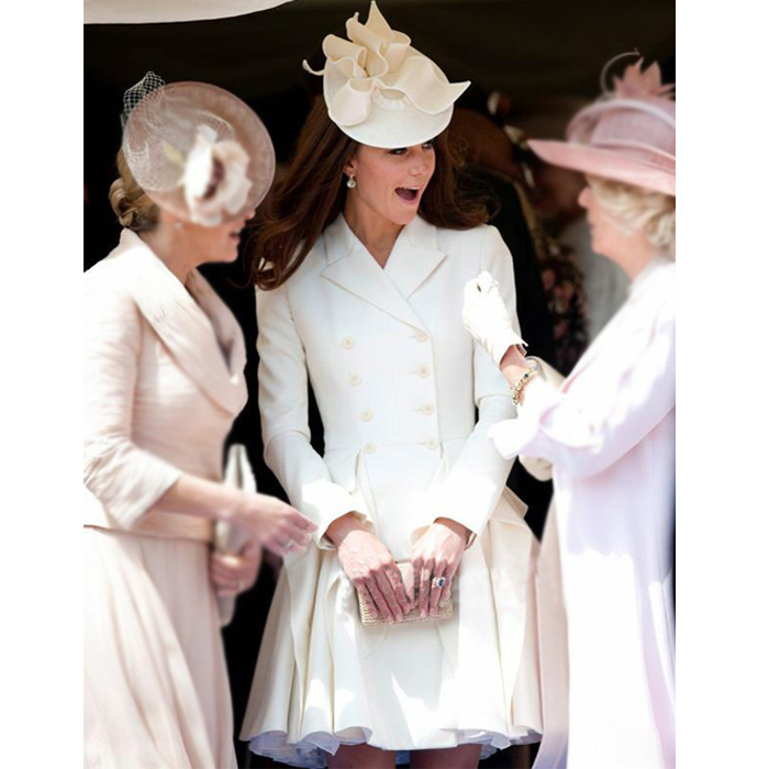 Kate breasted turn-down collar slim dress white
