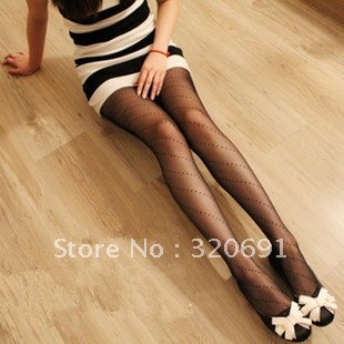 Kawaii popular pantyhose mainstream dress slash dot stockings